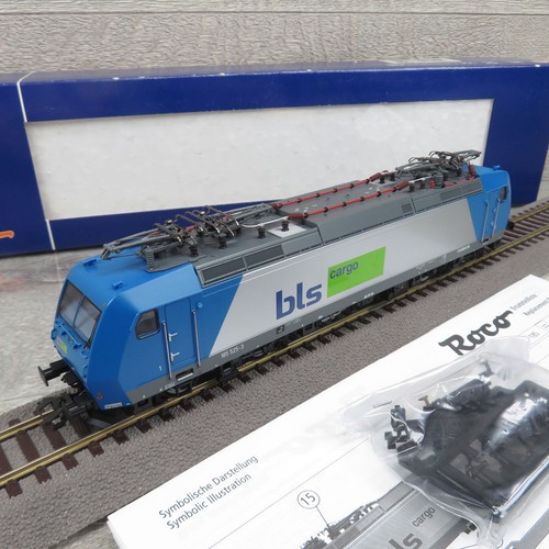 ROCO 63809 - H0 - BLS - Elektrolok 185 525-3 - Analog + DSS - OVP - #G15083 | Zustand: Gebraucht