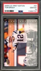 Tom Brady Card 2008 U.D. First Edition #87 PSA 10