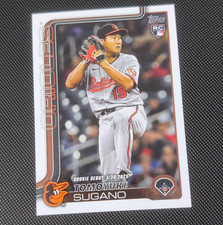 Topps 2025 Update Series Tomoyuki Sugano Rookie Debut Orioles #US55
