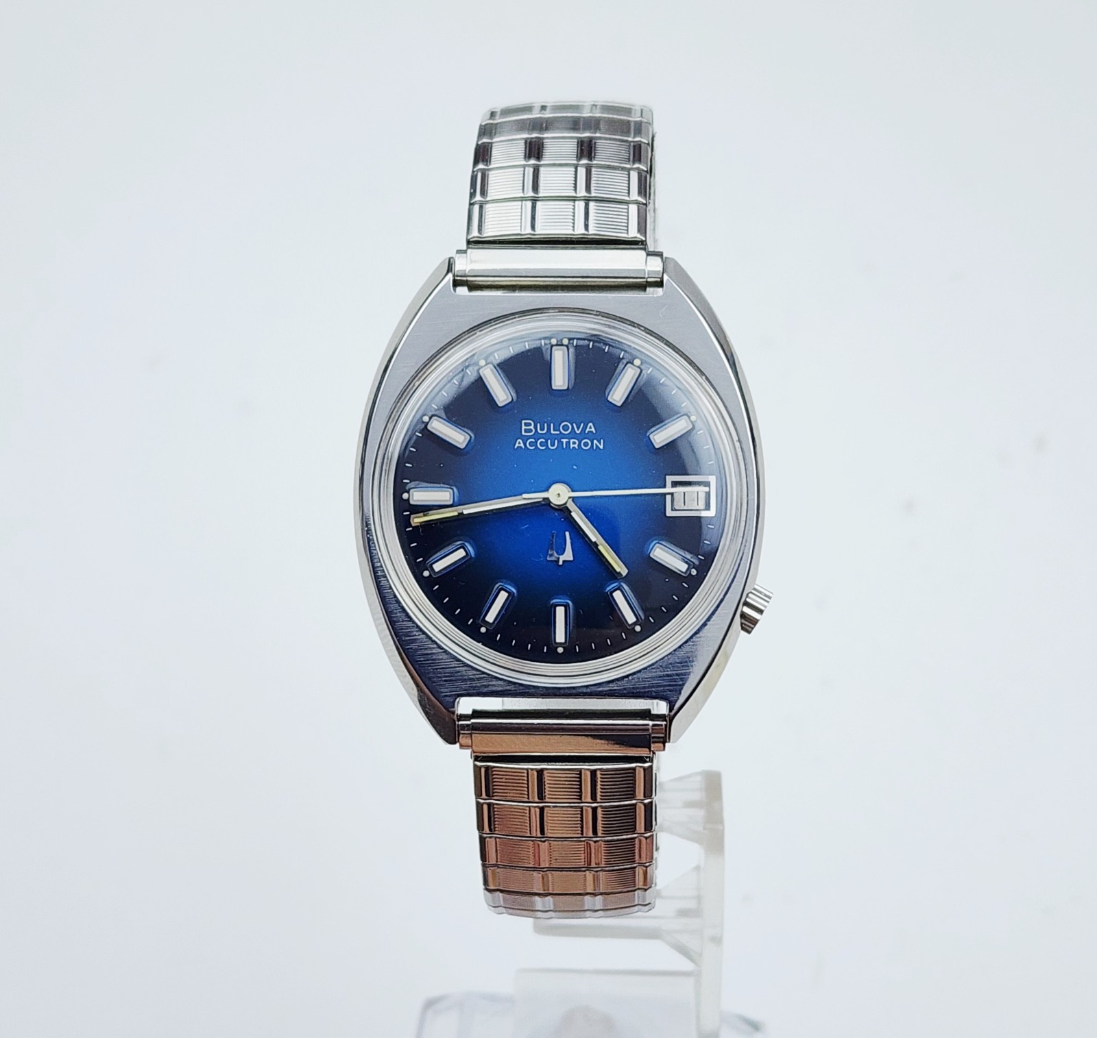 Men's Vintage 1974 TUNING FORK Watch BULOVA ACCUTRON Cal.2181