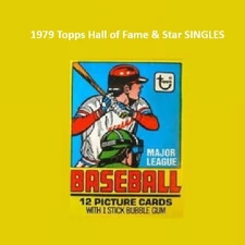 1979 Topps HALL OF FAME & STAR *FINISH YOUR SET* Baseball Card SINGLES *CgC605*