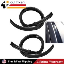 2PCS Exterior Cab Roof Seal Trim Molding Weatherstrip for Ford F-150 2004-2008