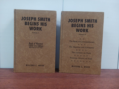 Joseph Smith Begins His Work Volumes 1&2