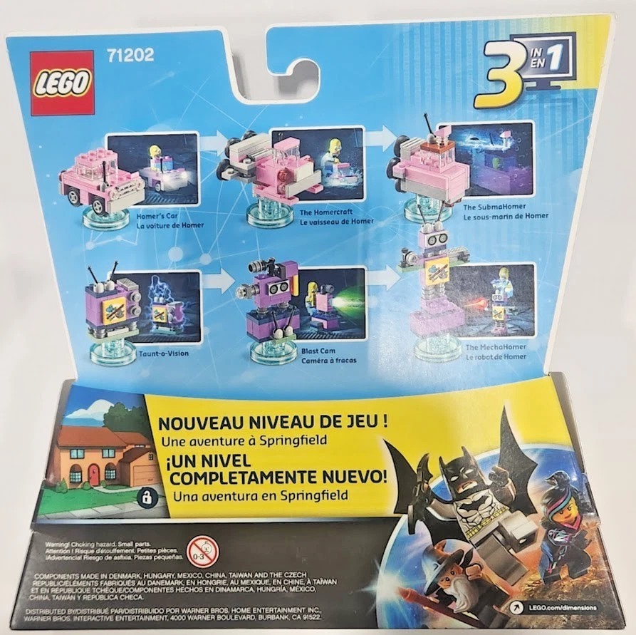 LEGO Dimensions Simpsons Level Pack Brand New (2015) - Image 3 of 3