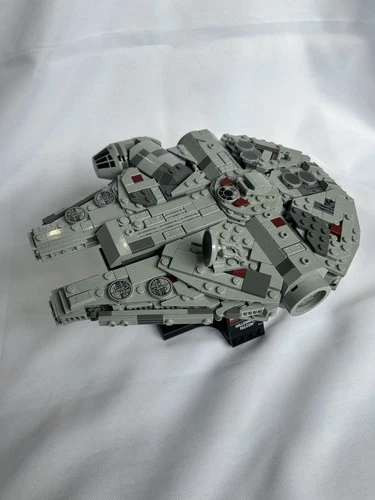 LEGO Star Wars Midi-Scale Millennium Falcon 7778 Complete Set with Display Stand