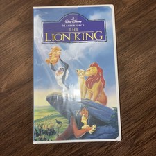 Disney The Lion King VHS Blanket Masterpiece Collection Magnetic Box Fleece...