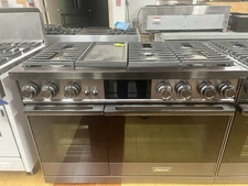 Dacor Contemporary DOP48C96DLM 48 Inch Freestanding Dual Fuel Smart Steam Range