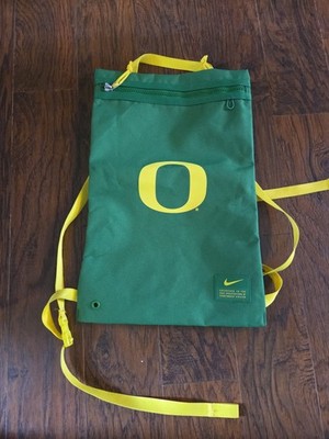 Nike Oregon Ducks Drawstring Style Backpack Bag 