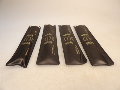 New Tim West Pipes Pipe Cleaners Sleeves (4) Pocket Travel Carrying Case