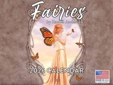 Fairy Calendar 2026 Rachel Anderson Fairies Monthly Wall Calender 12 Month