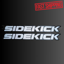 Logo Badge Emblem Suzuki Vitara Sidekick 1989-1998 Blackwhite Black