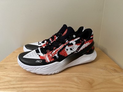 NEW Under Armour Curry 2 Low Flotro Shoes 3027050-100 Size 11.5 Black Red Under Armour Curry 2 Low Flotro Shoes 3027050-100 Size 11.5  main image 3