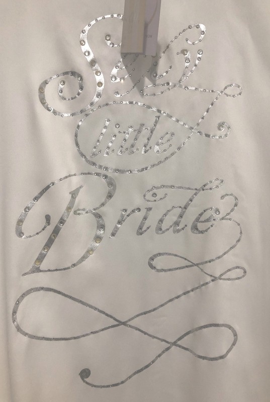 NWT  Rare Vintage Victoria’s Secret Sexy Little Bride Robe Xs White satin feel