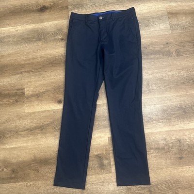 Twillory Pants Mens 31x32 Navy Blue Tailored Fit Technical Fabric Performance