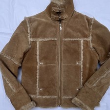 Wilsons Leather Brown Suede Shearling Lined B...