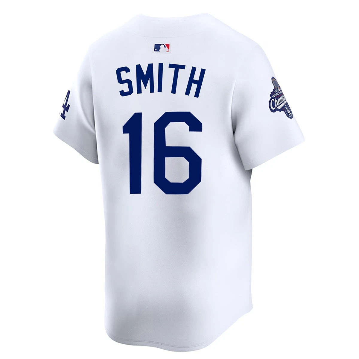 Dodgerss Men's #16 Will Smith 2025 World Series Champions Home Jersey
