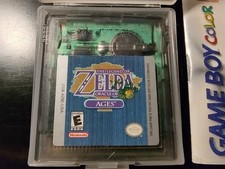 Legend Of Zelda Oracle Of Ages Authentic With Manual, Save Works
