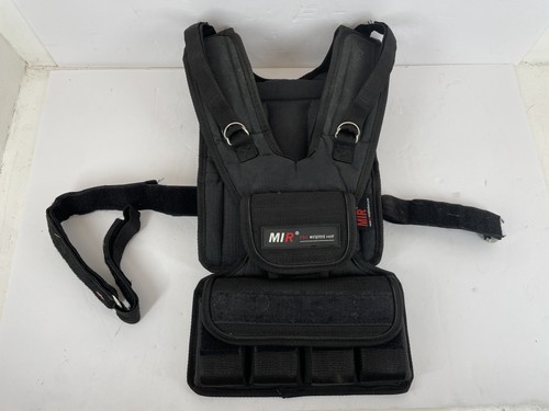 MIR PRO Weighted Vest Adjustable Strength Training Exercise Workout Gear Weights