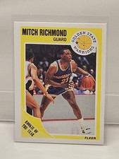 1989-90 Fleer - Mitch Richmond #56 (RC)