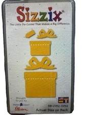 Sizzix Gifts Medium Die Cutting Set 38-0152 Crafting Tool Pre-Owned Bows Boxes