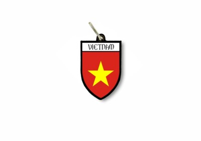 schlüsselanhänger schlüsselband flagge flaggen schild wappen stadt vietnam