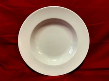 Tognana Porcellane Solid All White Large Rimmed Pasta Bowl (s) 10 3/4" Italy