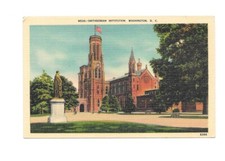 Smithsonian Institution Washington DC Unposted Vintage Postcard