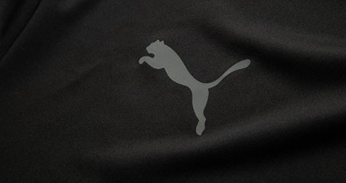 PUMA Men Individual-Liga Warm T-Shirt Run Red Black Casual Tee Shirts 65765903 - Picture 4 of 5