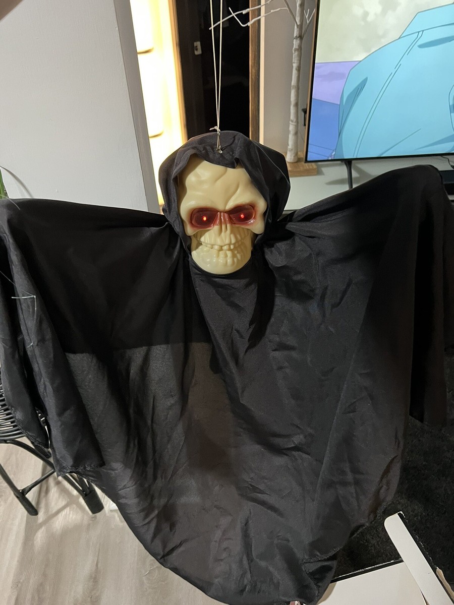 Grim Reaper Animated Halloween Factory Gemmy Decoration