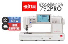 Elna eXcellence 792 PRO Sewing Quilting Machine - Same as Janome Continental M8