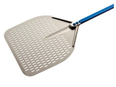 GIMETAL PALA PIZZA 33 X 33 FORATA ALLUMINIO PROFESSIONALE LEGGERA 4 2023