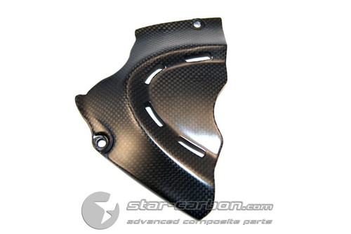 COPRIPIGNONE FIBRA CARBONIO DUCATI DIAVEL FINITURA OPACA - Picture 2 of 3