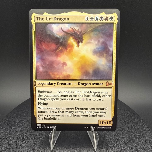 The Ur-Dragon - Custom Magic: The Gathering Card - High-Quality - Picture 2 of 6