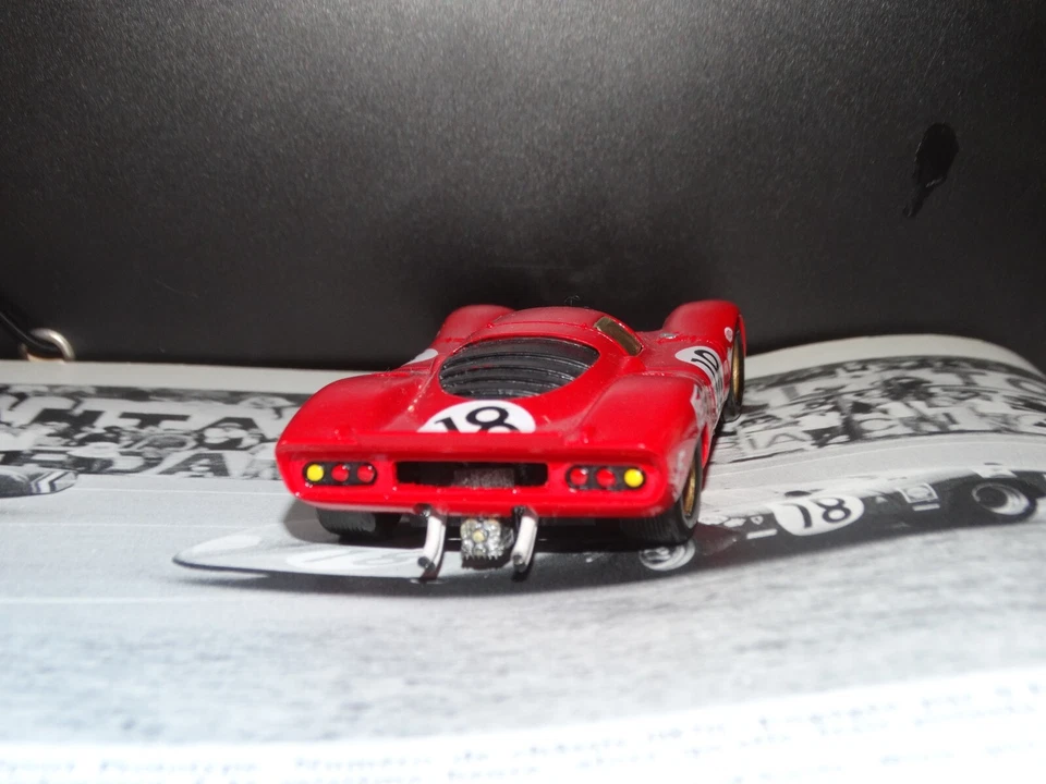 Ferrari 312 P Ferrari Sefac n°18 Le Mans 1969 Provence Moulage K 429 1/43 - Photo 3/4