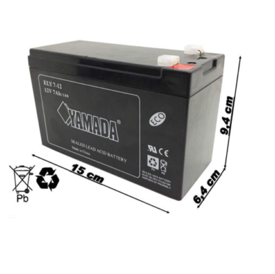 NPP NP7-12 Batteria 12V Al Piombo 7 Ah - Odin Store - Foto 9