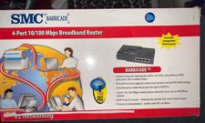 Smc Barricade 4-port 10/100 Mbps Broadband Router Smc7004br