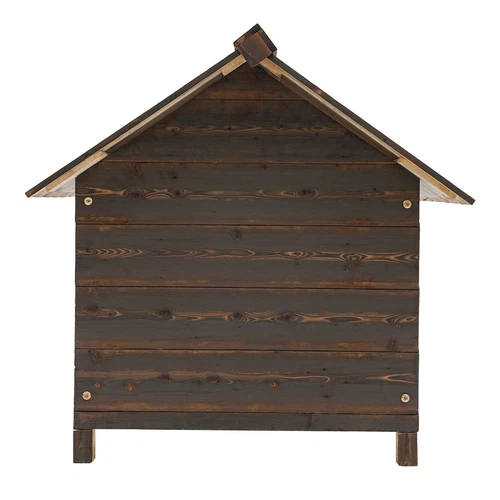 Pet House&Dog House with Window and Door for Dog within 10kg/22.05 lbs Brown New - Picture 10 of 18