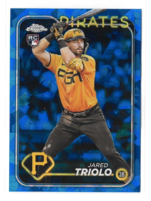 2024 Topps Chrome Sapphire Edition - #281 Jared Triolo (RC)