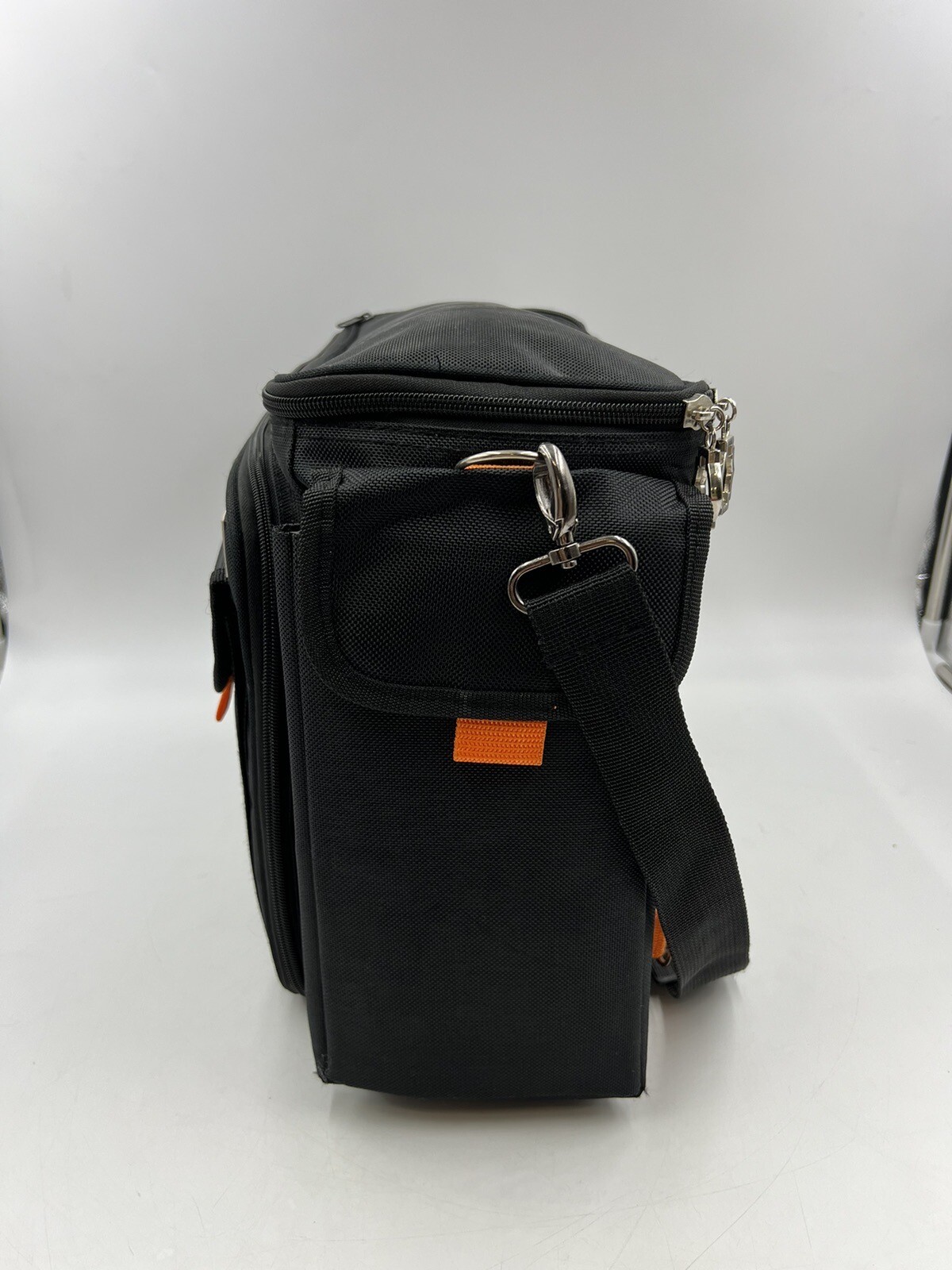 Harley Davidson Picnic Set Black Insulated Travel Cooler Bag W/Service