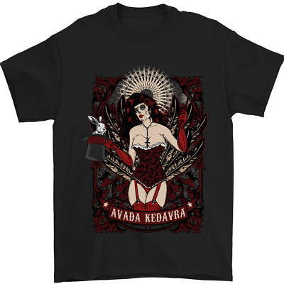 Avada Kedavra Tag der Toten Dotd Herren Maglietta 100% Baumwolle