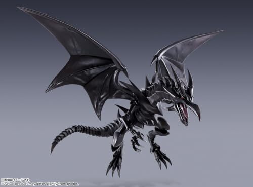S.H. MonsterArts Yu-Gi-Oh! Duel Monsters Red-Eyes Black Dragon Figure F/S Japan
