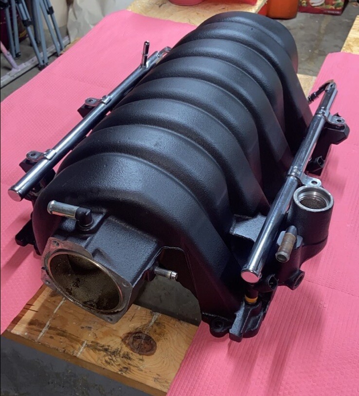 6.1 HEMI INTAKE MANIFOLD, 85mm Throttle Body, Fuel Rails, Injectors 6.1 & 5.7 eBay