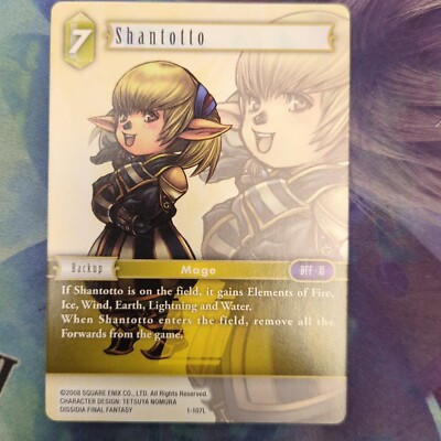 Final Fantasy TCG Opus I Shantotto 1-107L | eBay