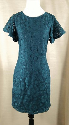 chinese dress ladies Loveland Geo Lace Maxi Dress — Dark Green main image 1