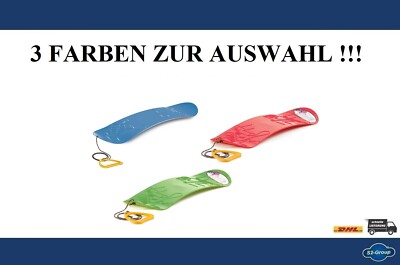 SNOWBOARD S Board Schneebord Poporutscher aus Kunststoff mit Seil & Griff