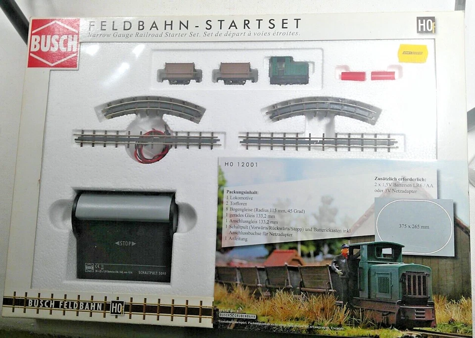 Busch 12000 ho scale 1/87 Feldbahn-Startset - Image 3 of 4
