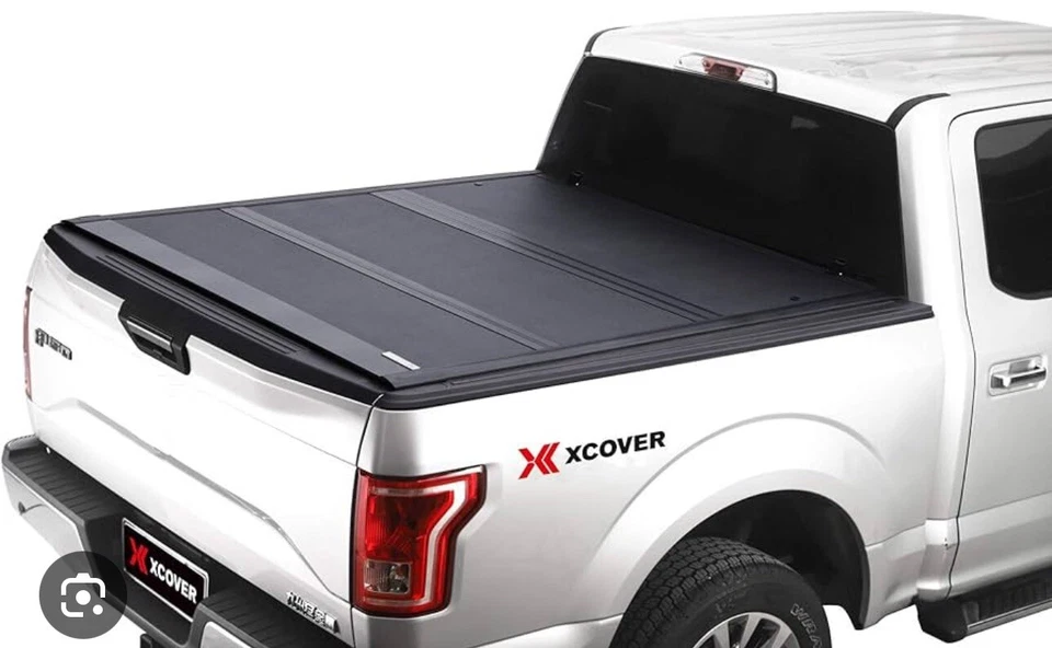 4 折叠 5.7 床 硬吨盖 道奇 ram 2009 - 2024, 黑色. 未使用,全新。 — 第 2/2 张图片