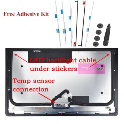 iMac 21.5'' A1418 2012 2013 2014 LM215WF3 (SD)(D1) 2K LCD Display+ Adhesive Kit