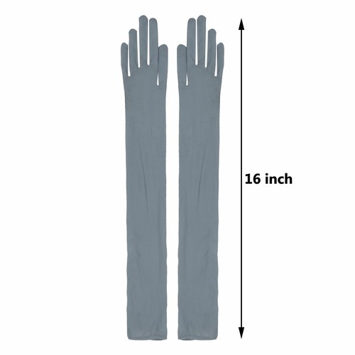 Guantes pantimedias transparentes para mujer guantes largos de dedo completo accesorio de fiesta - Imagen 42 de 58