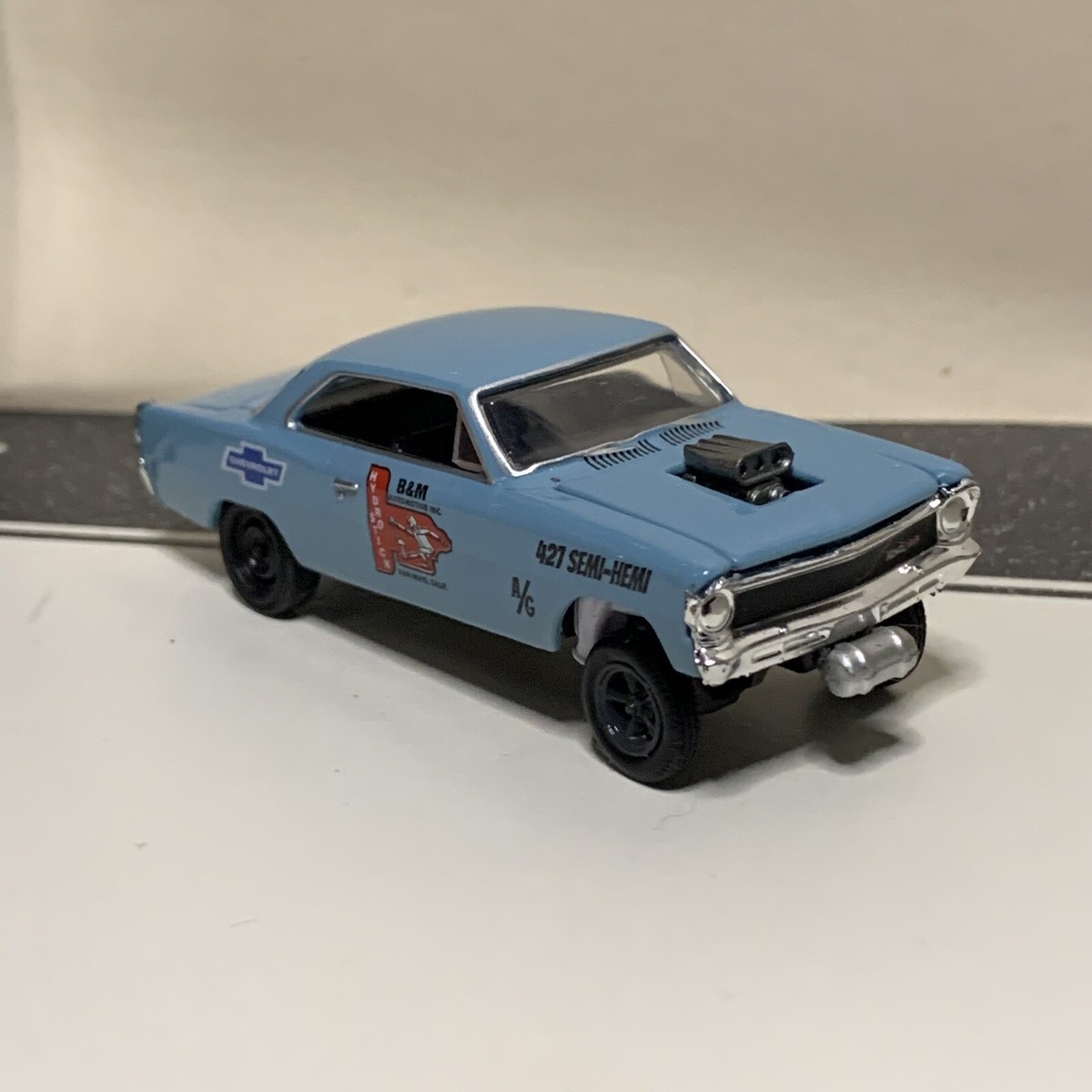 M2 Machines Castline O'Reilly 1967 Chevrolet Chevy Nova Gasser